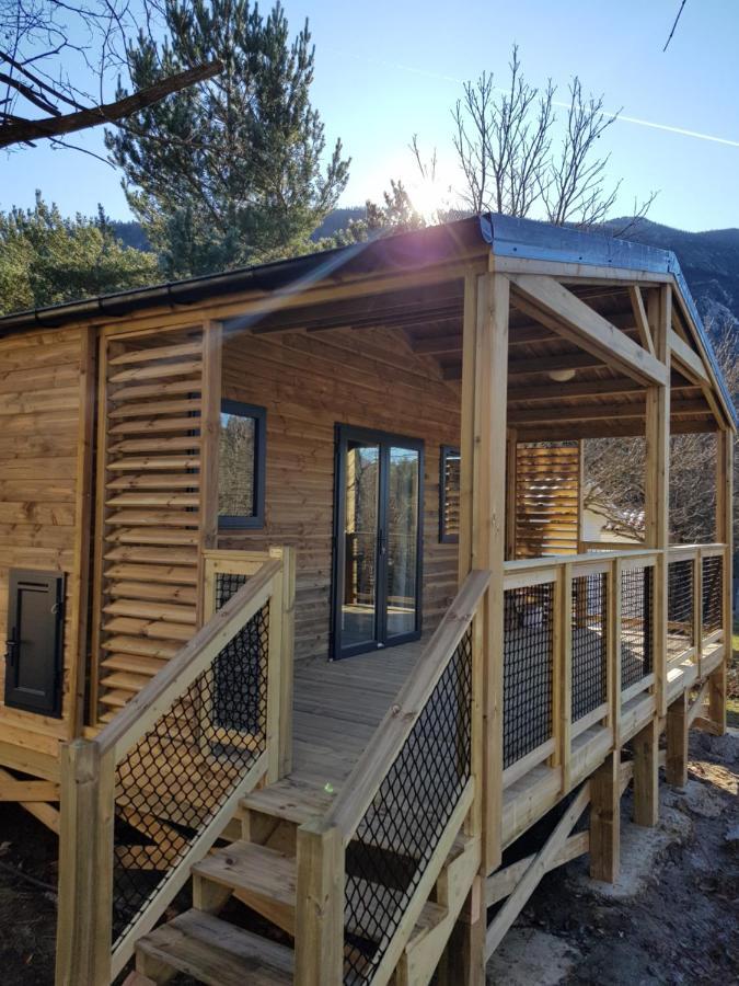Camping Calme Et Nature Castellane Exteriör bild