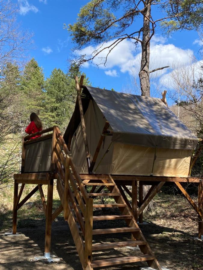 Camping Calme Et Nature Castellane Exteriör bild