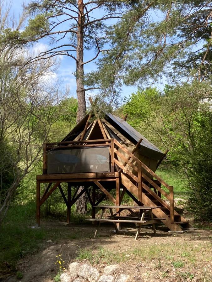 Camping Calme Et Nature Castellane Exteriör bild